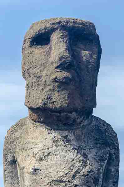 79 - Chile - isla de Rapa Nui o Pascua - Ahu Tongariki